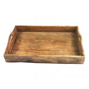 Mango Wood Plain Design Tray