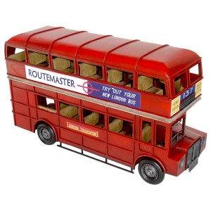 Vintage Red Double Decker Bus