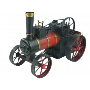 Red & Black Vintage Steam Train - 29.5cm