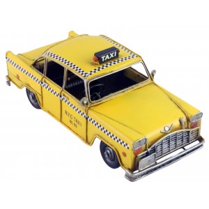 New York 1970s Checker Taxi Cab 32cm