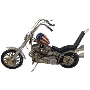 Vintage Chopper Motorcycle - 38cm