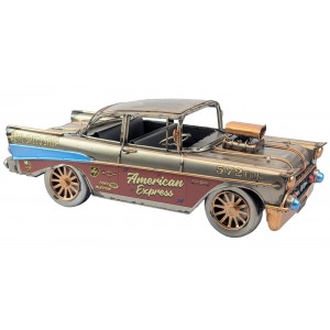 50s Car - Polished Metal 33cm