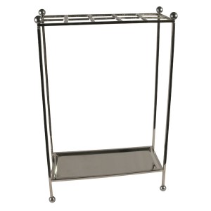 Umbrella Stand - Nickel Plated