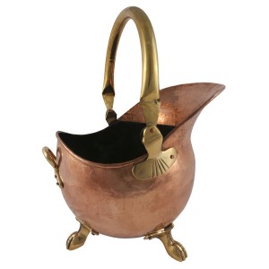52cm Solid Copper Imperial Scuttle Claw Feet