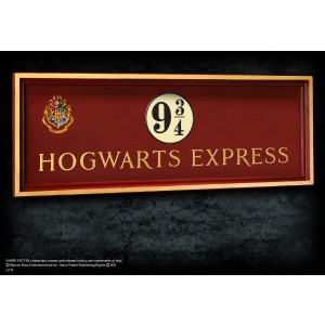 Platform 9 3/4 Sign - 22 x 8in