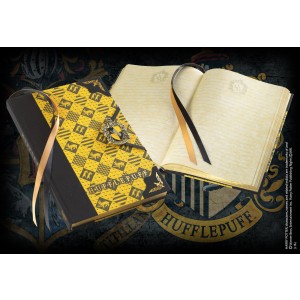 Hufflepuff Journal W/Enamel Metal Clasp