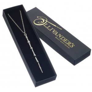 Professor Dumbledore Sterling Silver Wand Necklace