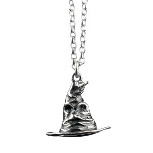 Official Harry Potter Sterling Silver Sorting Hat Necklace