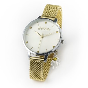 Harry Potter Golden Snitch Charm Watch Embellished with Swarovski Crystals
