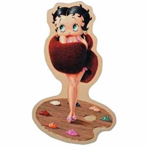 Steel Sign - Betty Boop Shaped Palette