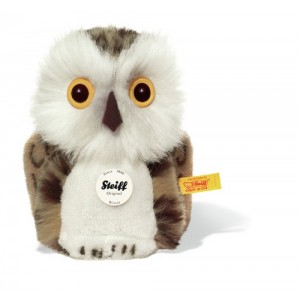 Steiff  Wittie Owl Grey Brindled 12cm