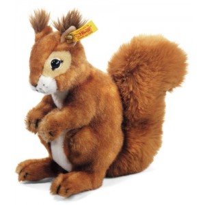 Steiff Niki Squirrel, Russet 21cm