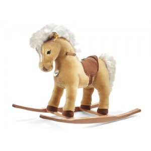 Steiff Franzi Riding Pony - Blond - Soft Woven Fur - 70cm - 048906