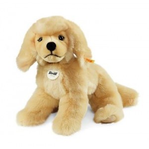 Steiff Lenni Golden Retriever - Blond - Soft Plush - 28cm - 076961