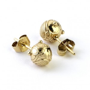 Official Harry Potter  Golden Snitch Stud Earrings