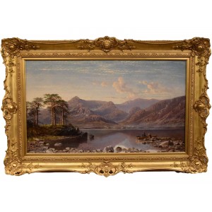 Charles Pettitt North Lancashire Oil on Canvas 1879